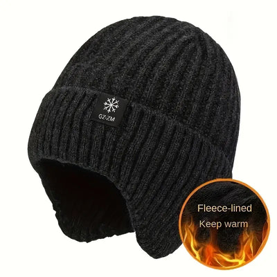 Hunter™ - Thermal Knitted Hat with Ear Warmers