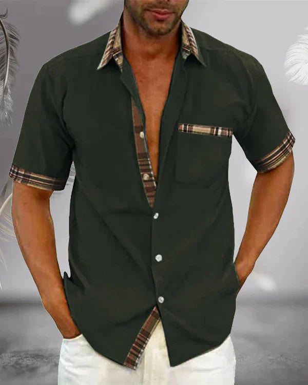 Hunter™ - Stylish Button-Up Summer Shirt