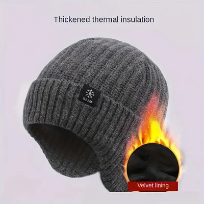 Hunter™ - Thermal Knitted Hat with Ear Warmers