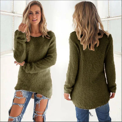 Sienna™ - Stylish Fleece Sweater