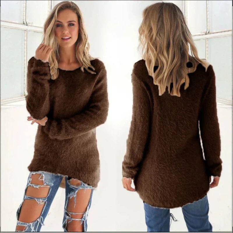 Sienna™ - Stylish Fleece Sweater