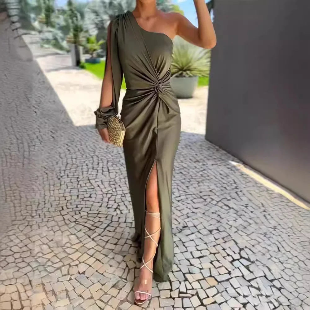 Olive - Elegant Evening Dress