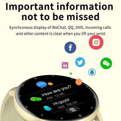 Advanced Multifunctional Waterproof Smart Watch