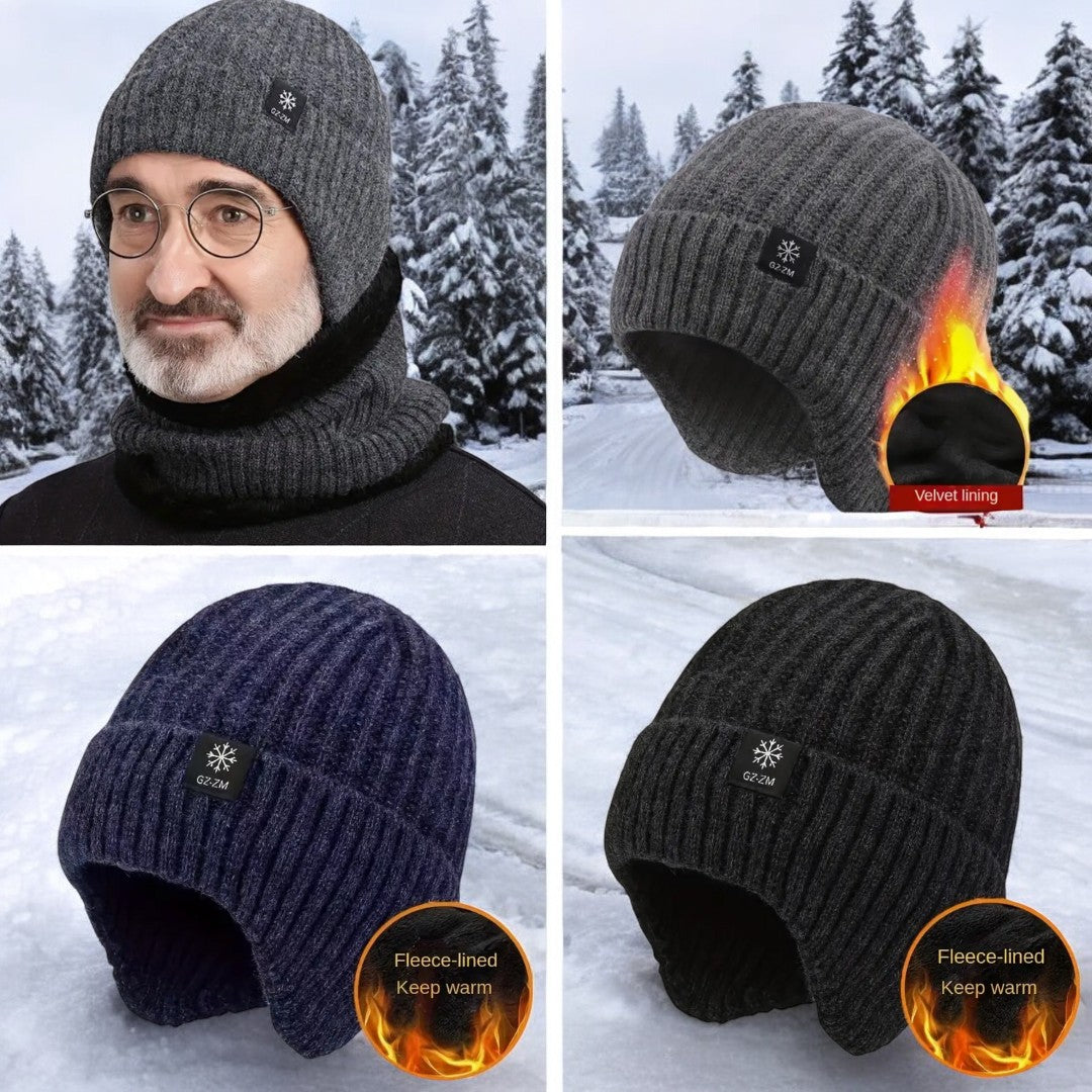 Hunter™ - Thermal Knitted Hat with Ear Warmers