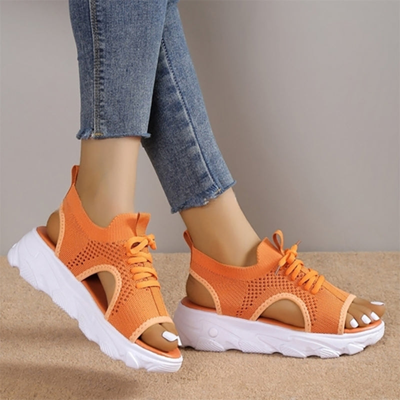 Lina™ - Stylish Breathable Orthopedic Platform Sandals