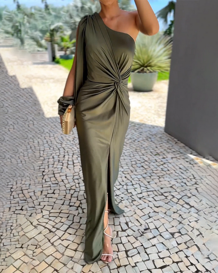 Olive - Elegant Evening Dress