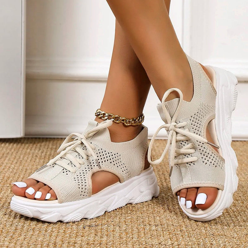 Lina™ - Stylish Breathable Orthopedic Platform Sandals