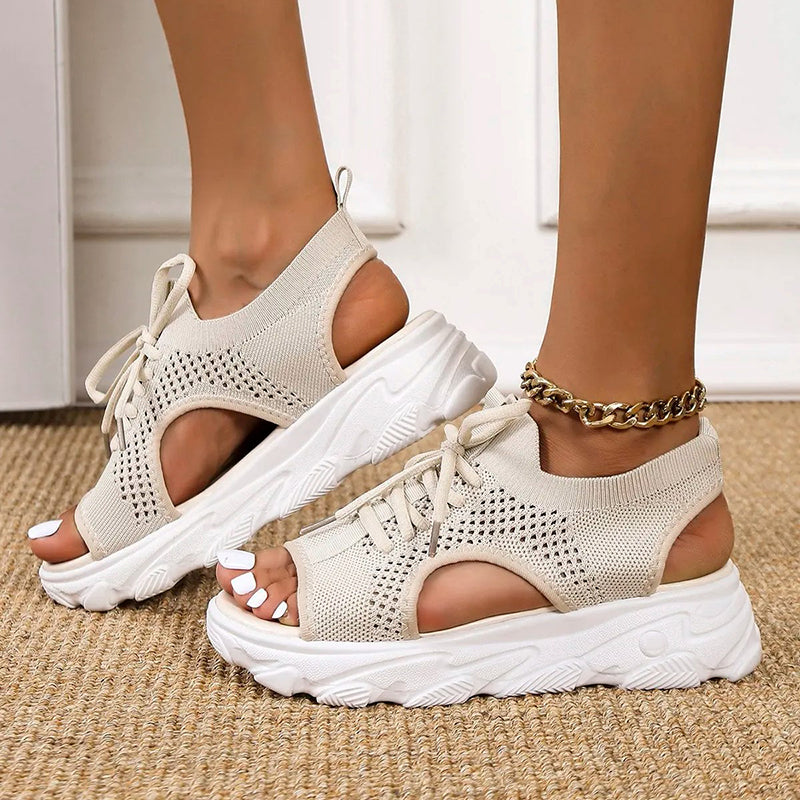 Lina™ - Stylish Breathable Orthopedic Platform Sandals