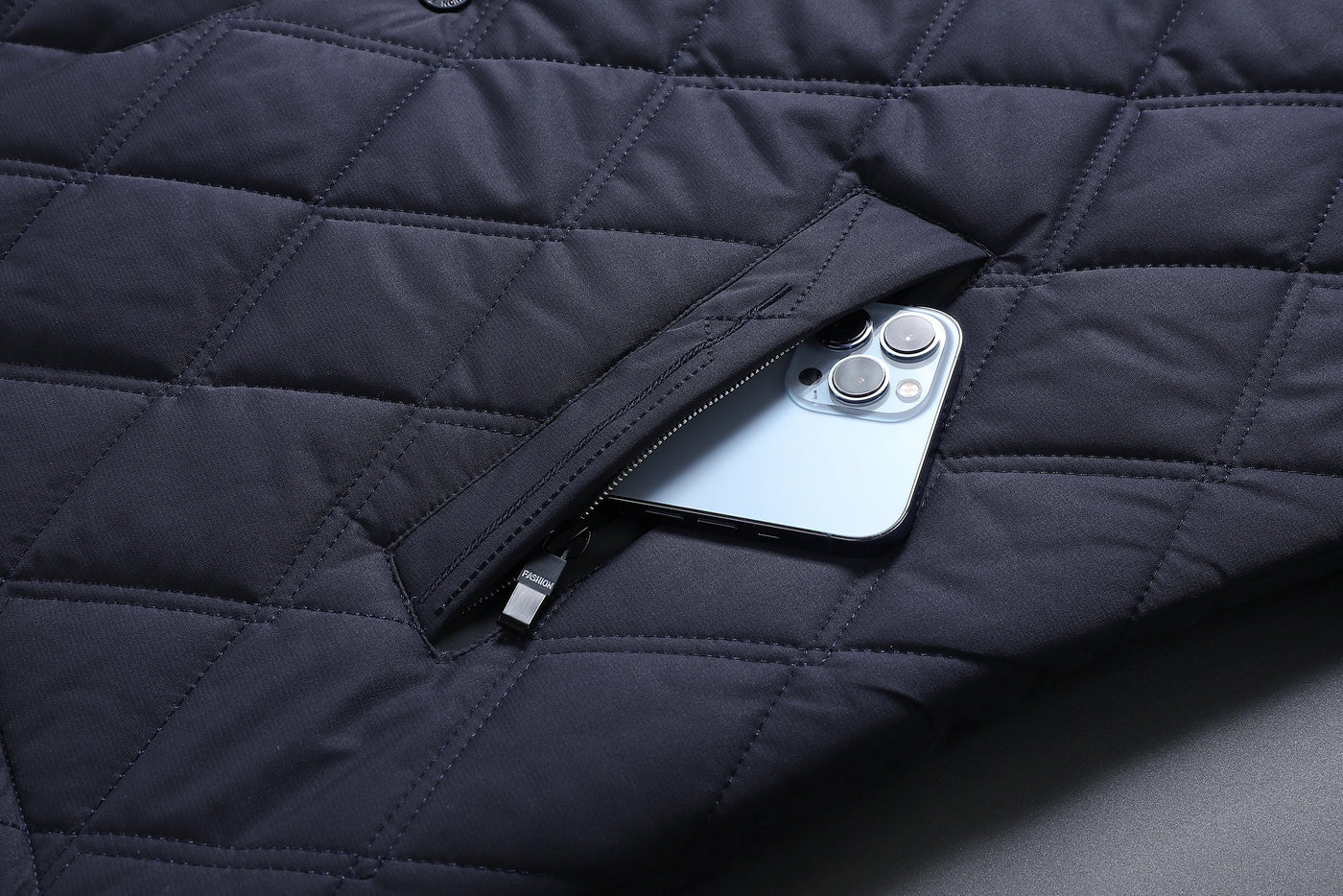 Alex™ - Stylish Quilted Classic Jacket