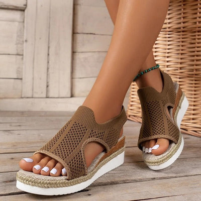 Ivy™ - Comfortable Orthopedic Wedge Beach Sandals