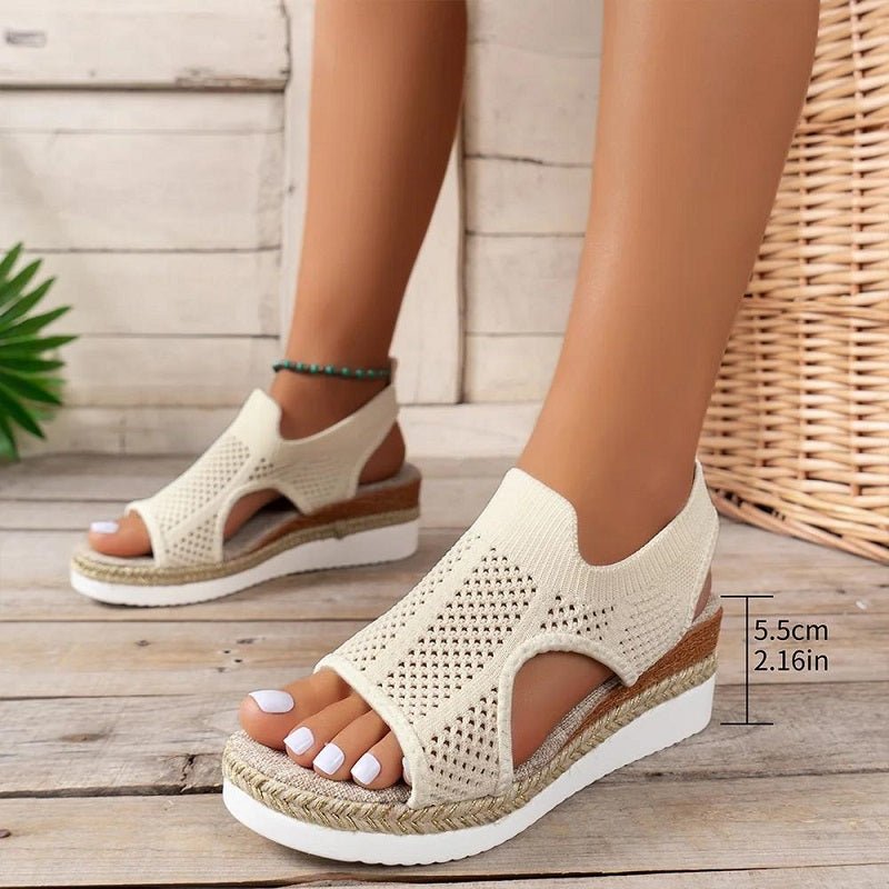 Ivy™ - Comfortable Orthopedic Wedge Beach Sandals